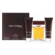 Dolce & Gabbana The One Gift Set 100ml EDT 50ml Aftershave Balm 50ml Shower Gel