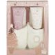 Style & Grace Utopia Fluffy Slippers Gift Set Eco Packaging 150ml Body Wash + 150ml Body Lotion + 1 Pair Fluffy Slippers